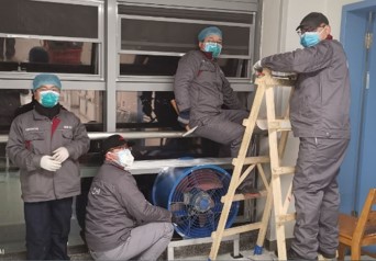 日立中央空調服務商助力武漢同濟醫院