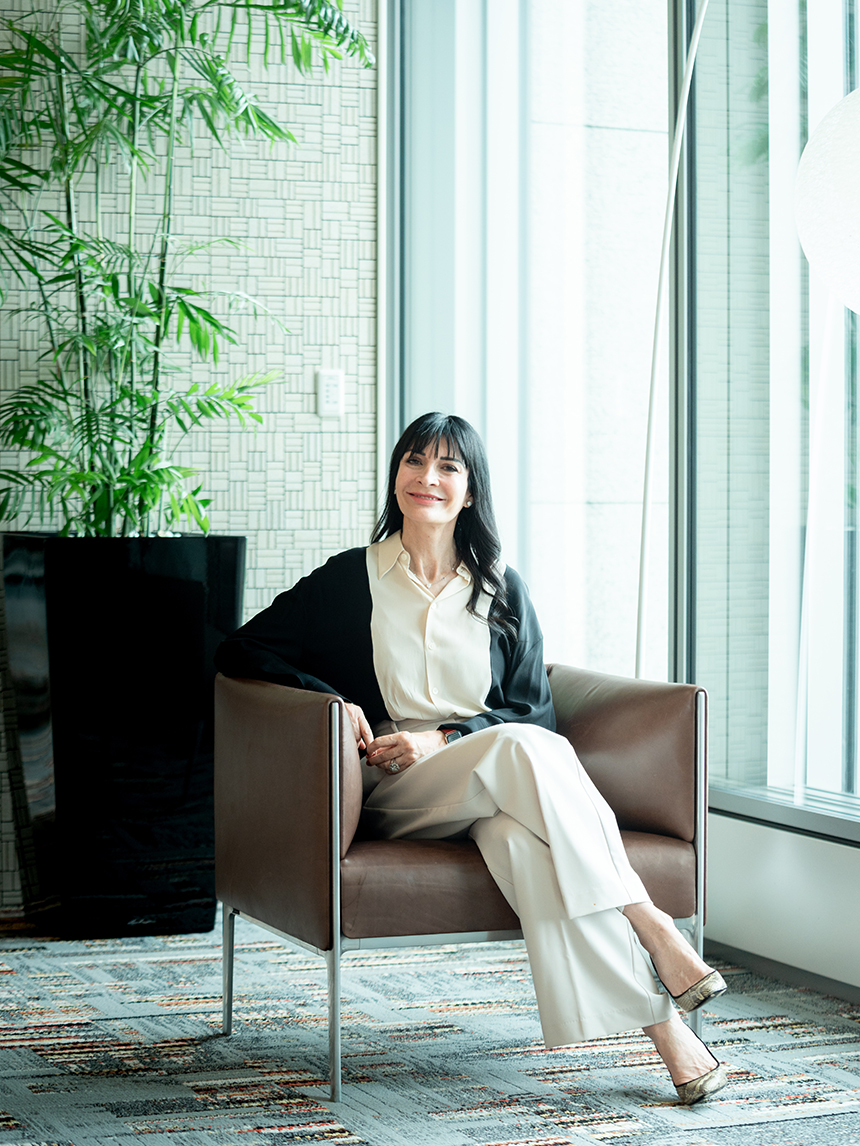 寫真：執行役專務 Chief Sustainability Officer兼CHRO兼人力資源統括本部長兼CDEIO Lorena Dellagiovanna